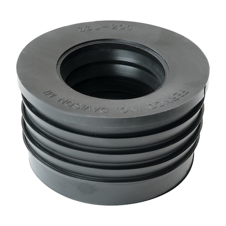 Fernco Fernco Schedule 40 3 in. Compression X 2 in. D Compression PVC Donut Fitting 1 pk P33U-205